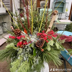 Fresh Spruce Tip Pot